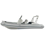 4.2-4.8m Orca Hypalon plate aluminium boat CE fishing tender with integrated rear seat best sale in USA