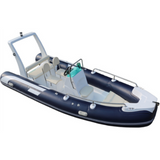 light grey 5.2M rib boat hypalon  heavy duty inflatable boat rib520