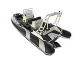 4.2-4.8m Orca Hypalon plate aluminium boat CE fishing tender with integrated rear seat best sale in USA