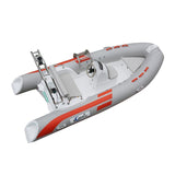 light grey 4.3m 6 persons heavy duty family PVC  rib boat hypalon RIB430A whole sale