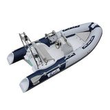 light grey 4.3m 6 persons heavy duty family PVC  rib boat hypalon RIB430A whole sale