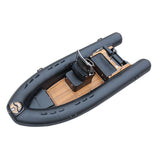 light grey 4.8m 8 persons Puncture resistant inflatable boat  PVC  rib boat hypalon RIB480