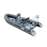 light grey 4.8m 8 persons Puncture resistant inflatable boat  PVC  rib boat hypalon RIB480