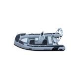 3.6m-4.3m orca hypalon or high quality PVC  luxury aluminum hull rib boat  USA  good sale