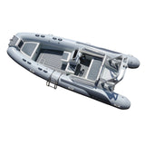 4.8m-6.0m orca hypalon  luxury welded aluminum v hull rib boat with center console  Canana  good sale