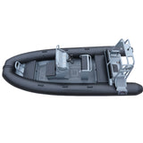 4.8m-6.0m orca hypalon  luxury welded aluminum v hull rib boat with center console  Canana  good sale