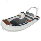 3.8-4.6m Orca Hypalon aluminium boat hulls  CE fishing boat with wonderful console best sale in USA
