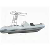 4.8m-6.0m orca hypalon  luxury welded aluminum v hull rib boat with center console  Canana  good sale