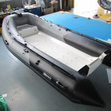 3.9m 5 persons fiberglass boat rib boat hypalon RIB390B