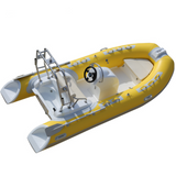3.9m 5 persons fiberglass fishing PVC inflatable rib boat hypalon RIB390C for sale
