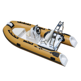 3.9m 5 persons fiberglass fishing PVC inflatable rib boat hypalon RIB390C for sale