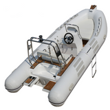 light grey 4.8m 8 persons Puncture resistant inflatable boat  PVC  rib boat hypalon RIB480