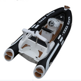 black light grey high-grade PVC 5.8M rib boat hypalon  heavy duty rib boat 580