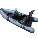 black light grey high-grade PVC 5.8M rib boat hypalon  heavy duty rib boat 580