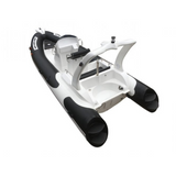 black light grey high-grade PVC 5.8M rib boat hypalon  heavy duty rib boat 580