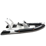 black light grey high-grade PVC 5.8M rib boat hypalon  heavy duty rib boat 580