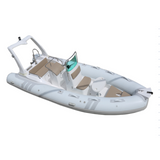 black light grey high-grade PVC 5.8M rib boat hypalon  heavy duty rib boat 580