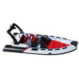 black light grey high-grade PVC 5.8M rib boat hypalon  heavy duty rib boat 580