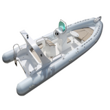 7.6m large luxury rigid inflatable boat PVC  rib boat hypalon  heavy duty rib boat rib760 for sale