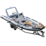 7.6m large luxury rigid inflatable boat PVC  rib boat hypalon  heavy duty rib boat rib760 for sale