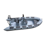 light grey 5.2M rib boat hypalon  heavy duty inflatable boat rib520